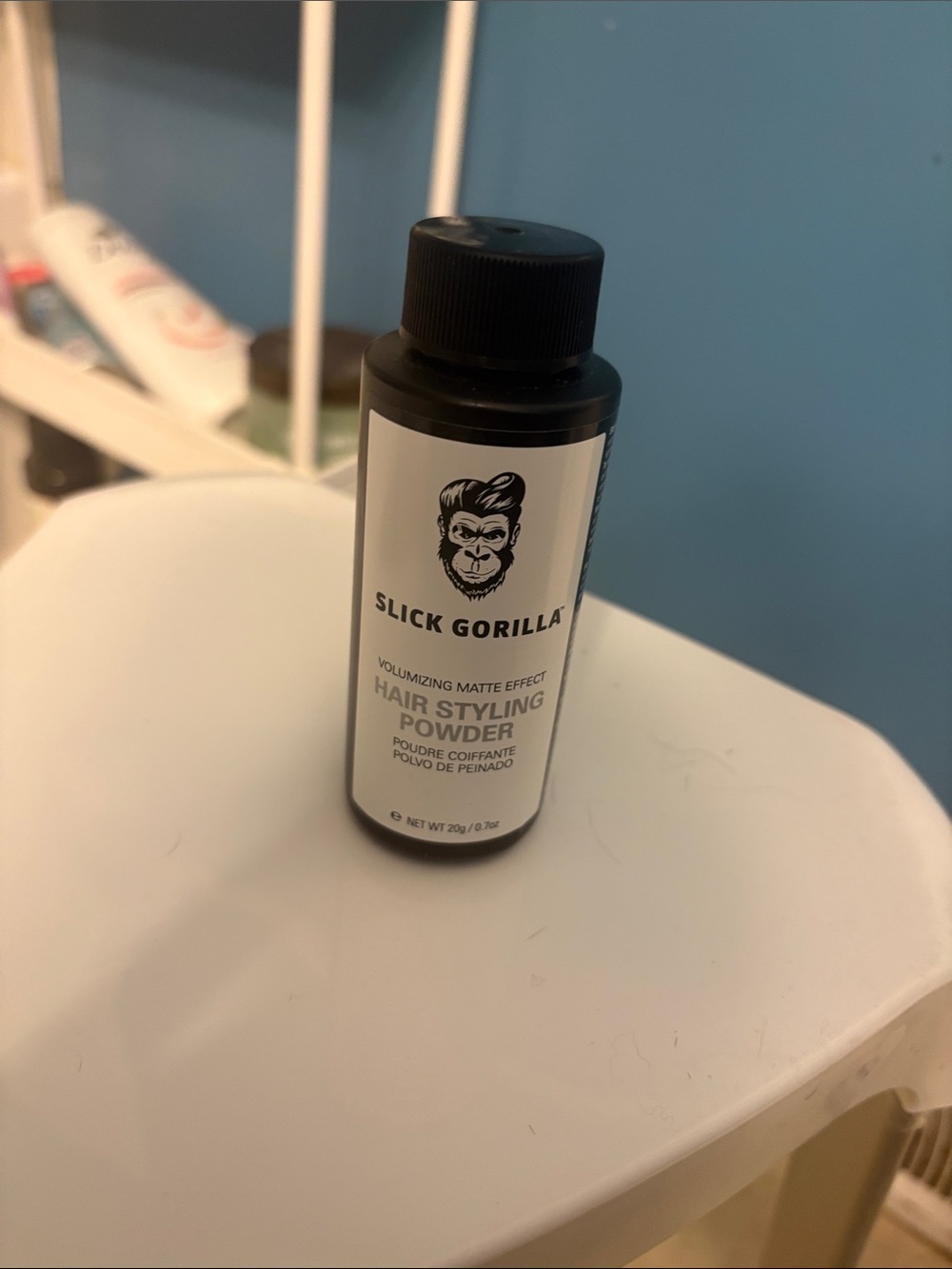 Matte Volumizing Hair Styling Powder - Black/White